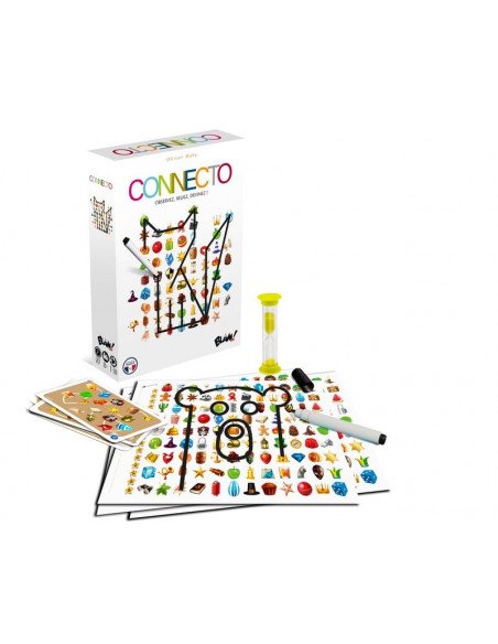 Connecto - Jeu de dessin et de rapidité - Matériel