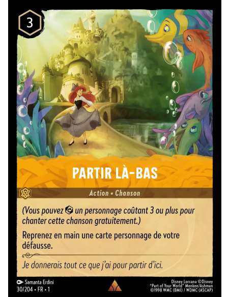 S1 - 030/204 - Partir là-bas - Disney Lorcana - Série 1