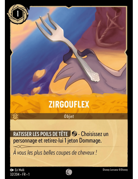 S1 - 032/204 - Zirgouflex - Disney Lorcana - Série 1