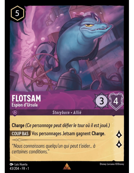 S1 - 043/204 - Flotsam : Espion d'Ursula