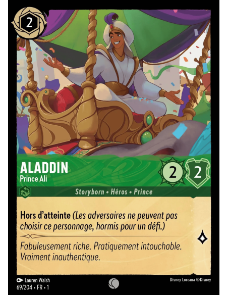 S1 - 069/204 - Aladdin : Prince Ali - Disney Lorcana - Série 1