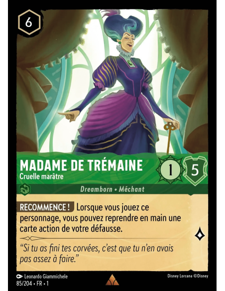 S1 - 085/204 - Madame de Trémaine - Disney Lorcana - Série 1