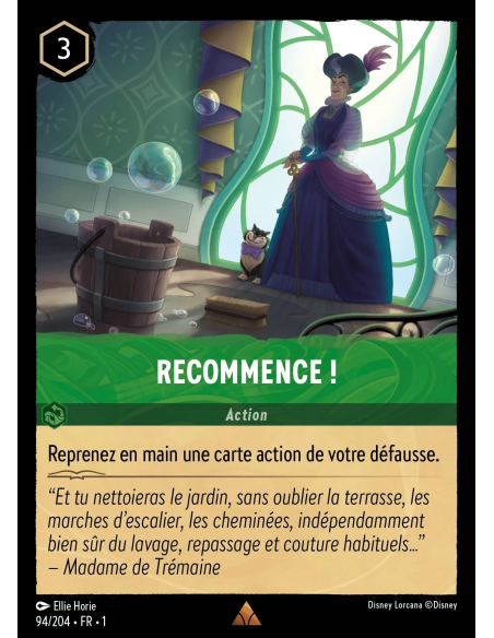 S1 - 094/204 - Recommence ! - Disney Lorcana - Série 1