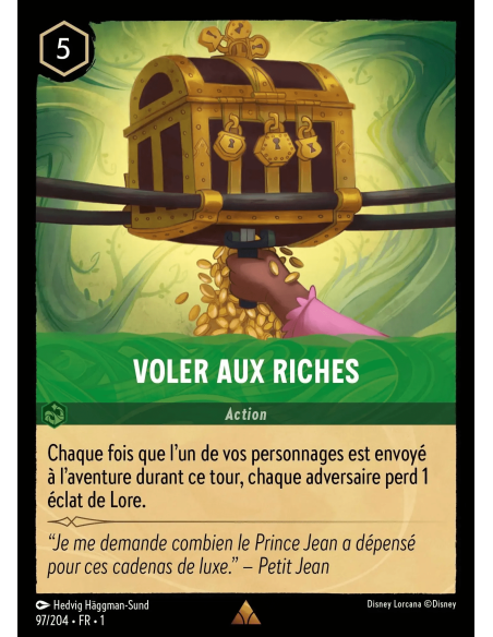 S1 - 097/204 - Voler aux riches - Disney Lorcana - Série 1
