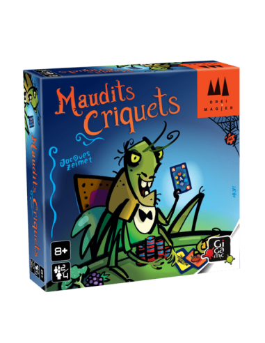 Maudits Criquets - Jeux de société - Jeux Familiaux - cover - couverture - boîte