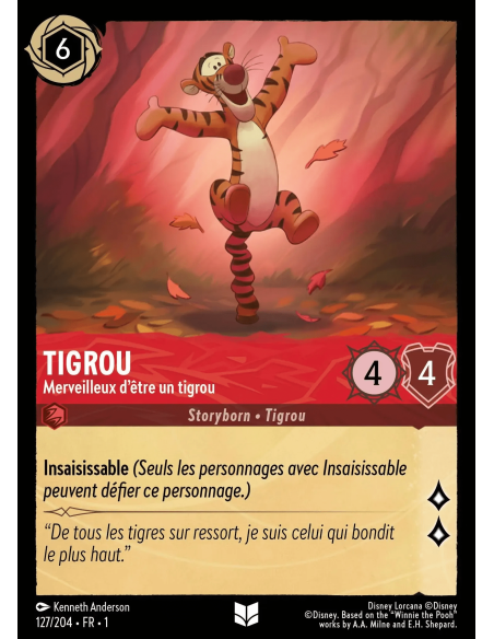 S1 - 127/204 - Tigrou : Merveilleux d'être un tigrou