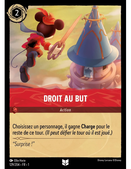 S1 - 129/204 - Droit au but - Disney Lorcana - Série 1