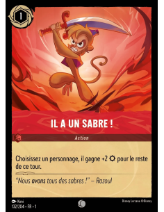 S1 - 132/204 - Il a un sabre !