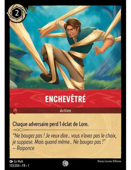 S1 - 133/204 - Enchevêtré - Disney Lorcana - Série 1