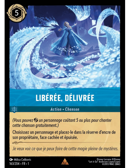 S1 - 163/204 - Libérée, délivrée - Disney Lorcana - Série 1
