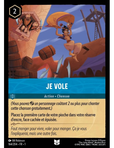 S1 - 164/204 - Je vole - Disney Lorcana - Série 1