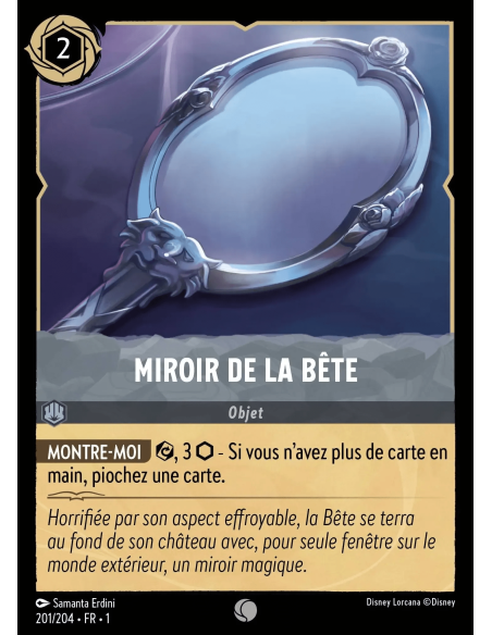 S1 - 201/204 - Miroir de la Bête - Disney Lorcana - Série 1