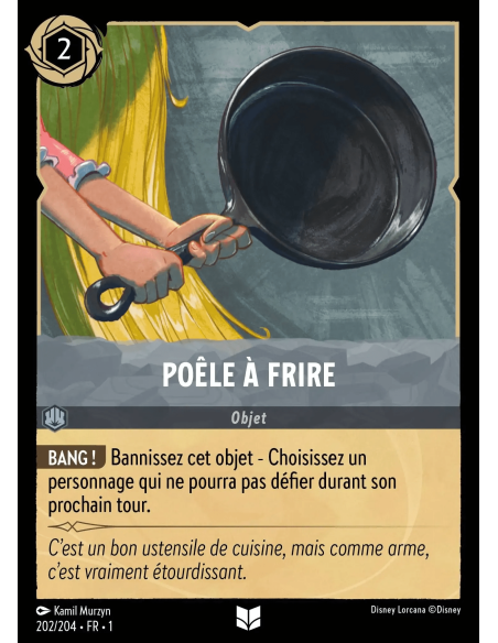 S1 - 202/204 - Poêle à frire - Disney Lorcana - Série 1