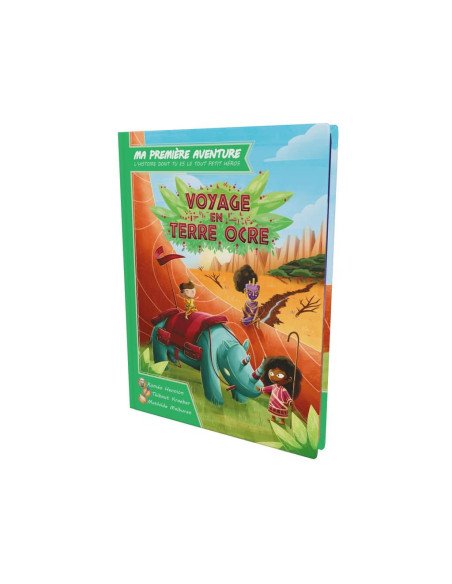 Ma Première Aventure : Voyage en Terre Ocre - Jeux Enfants - Jeux 4 ans - cover - couverture