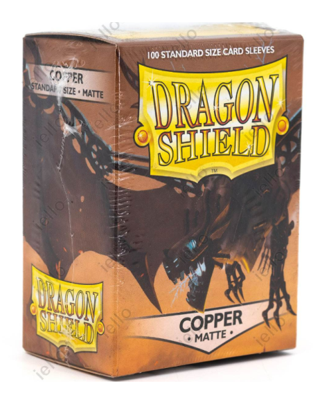 Dragon Shield - Standard Sleeves - Matte Copper (x100)