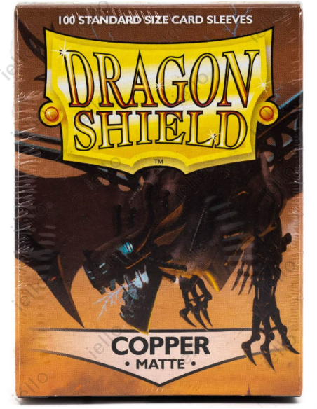 Dragon Shield - Standard Sleeves - Matte Copper (x100)