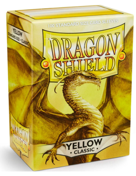 Dragon Shield - Standard Sleeves - Yellow (x100)