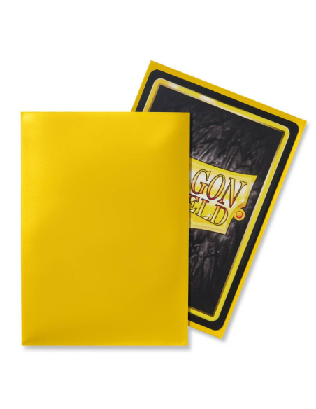 Dragon Shield - Standard Sleeves - Yellow (x100)