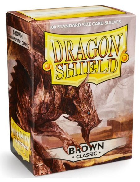 Dragon Shield - Standard Sleeves - Brown (x100)