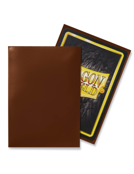 Dragon Shield - Standard Sleeves - Brown (x100)