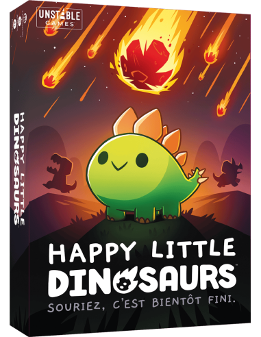 Happy Little Dinosaurs - Jeux de société - Jeux Familiaux - cover - couverture - boîte
