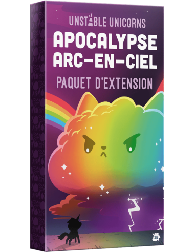 Unstable Unicorns : Apocalypse Arc-en-ciel (Ext) - Jeux de société - Jeux Familiaux - cover - couverture - boîte