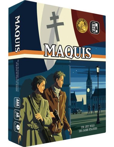 Maquis - Jeux de société - Jeux Solo - cover - contenu - boîte