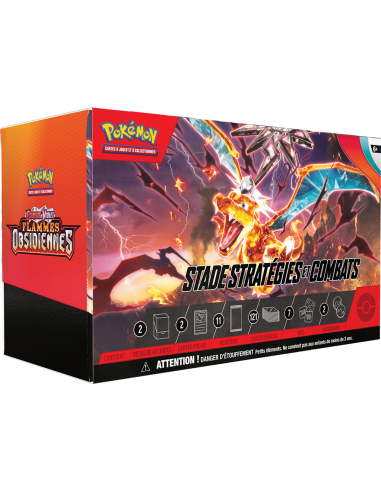 Pokémon : Stade Stratégies et Combat EV03 Flammes Obsidiennes - Coffrets Pokémon