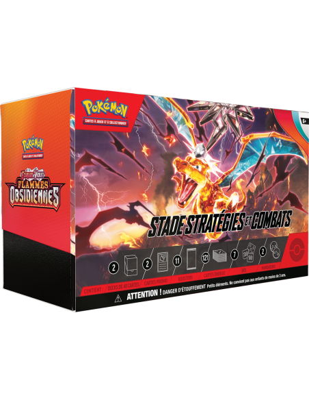 Pokémon : Stade Stratégies et Combat EV03 Flammes Obsidiennes - Coffrets Pokémon