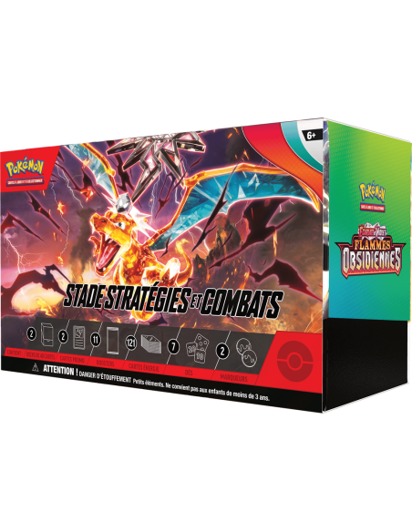 Pokémon : Stade Stratégies et Combat EV03 Flammes Obsidiennes - Coffrets Pokémon