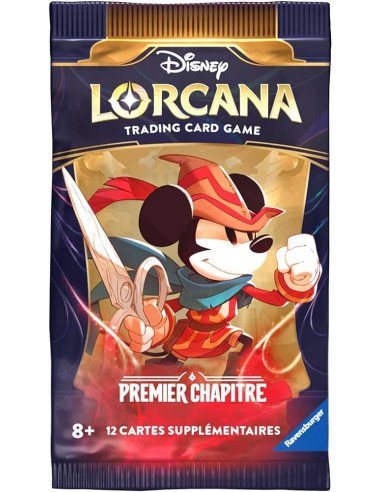 Disney Lorcana : Booster Premier Chapitre - cartes à collectionner