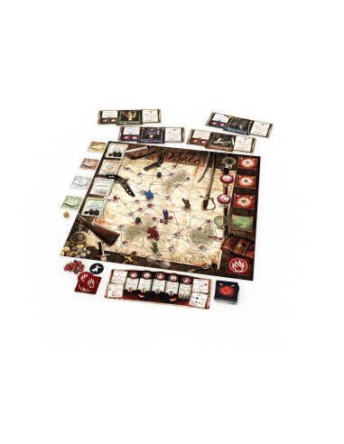 La Bête - Jeux de société - Jeux Initiés - contenu - matériel - plateau - cartes - pions