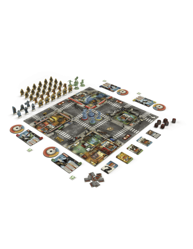 Marvel Zombies : La Résistance des Héros - Jeux de figurines - Jeux Experts - contenu - matériel - plateau - visuel