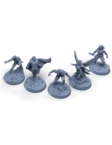 Marvel Zombies : La Résistance des Héros - Jeux de figurines - Jeux Experts - contenu - matériel - figurines - visuel