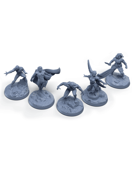 Marvel Zombies : La Résistance des Héros - Jeux de figurines - Jeux Experts - contenu - matériel - figurines - visuel