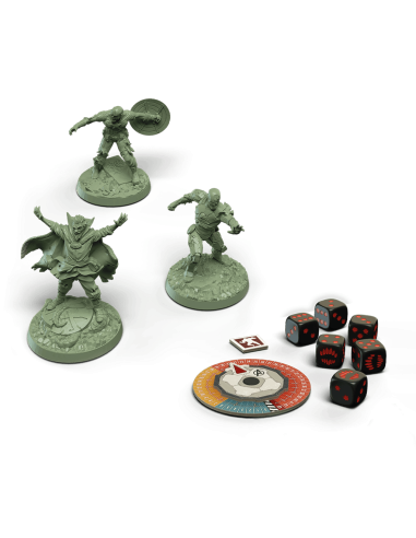 Marvel Zombies : La Résistance des Héros - Jeux de figurines - Jeux Experts - contenu - matériel - figurines - dés - visuel