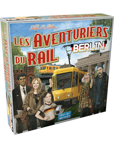 Les Aventuriers du Rail : Berlin - Jeux de société - Jeux Familiaux - cover - couverture - boîte