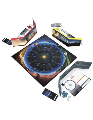 A la Recherche de la Planete X - Jeux de société - Jeux Experts - contenu - matériel - plateau - cartes