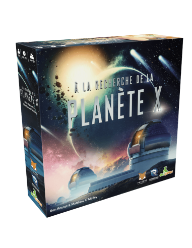 A la Recherche de la Planete X - Jeux de société - Jeux Experts - cover - couverture - boîte