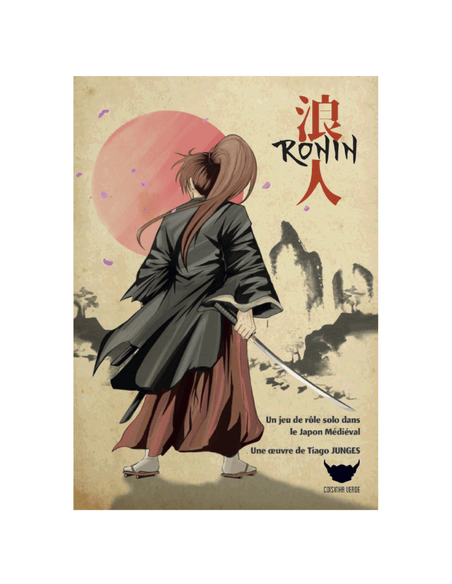 Ronin : Jeu de rôle en Solo - Jeux de société - cover - couverture - boîte Ronin : Jeu de rôle en Solo - Jeux de société - cover - couverture - boîte