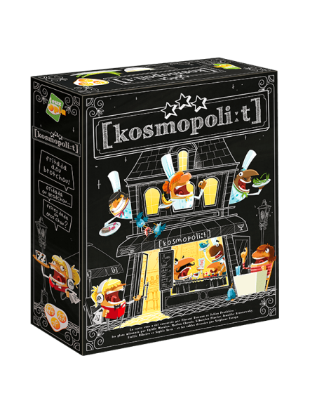 Kosmopolit - Jeu d'ambiance - Jeux pour l'Apéro - cover - couverture - boîte