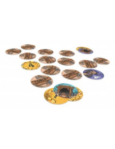 Gold - Jeux de société - Jeux Familiaux - contenu - matériel -cartes