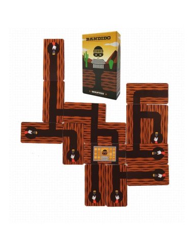 Bandido - Jeux de société - Jeux Familiaux - Jeux Coopératifs - cover - couverture - boîte - contenu - matériel - cartes