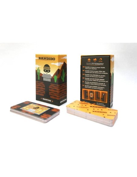 Bandido - Jeux de société - Jeux Familiaux - Jeux Coopératifs - cover - couverture - boîte - contenu - matériel - cartes