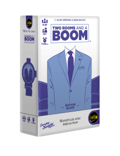 Two Room and A Boom (Bleu) - Jeux de société - Jeux Initiés - cover - couverture - boîte
