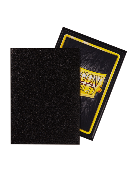 Dragon Shield - Standard Sleeves - Matte Jet (x100)