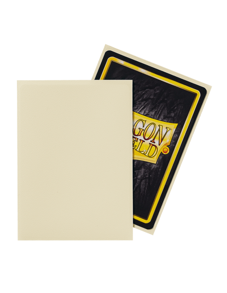 Dragon Shield - Standard Sleeves - Matte Ivory (x100)
