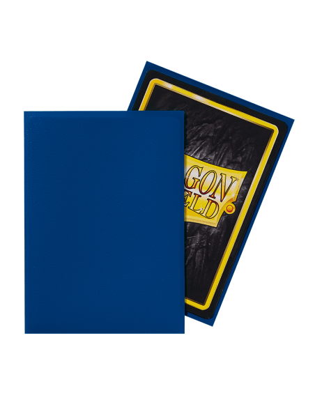 Dragon Shield - Standard Sleeves - Matte Blue (x100)