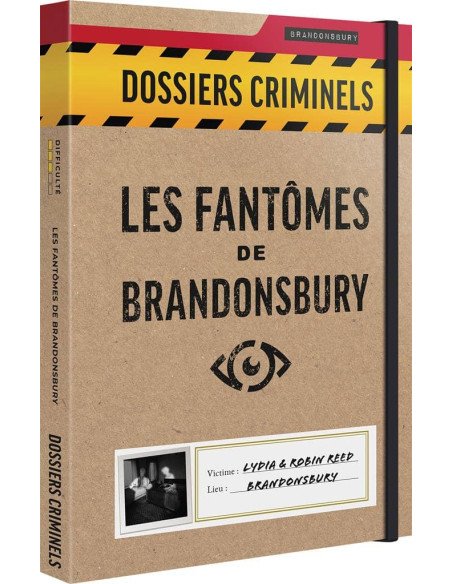 Dossiers Criminels : Les Fantômes de Brandonsbury - Jeux de société - Jeux d'Enquêtes -  cover - couverture - boîte Dossiers Criminels : Les Fantômes de Brandonsbury - Jeux de société - Jeux d'Enquêtes -  cover - couverture - boîte