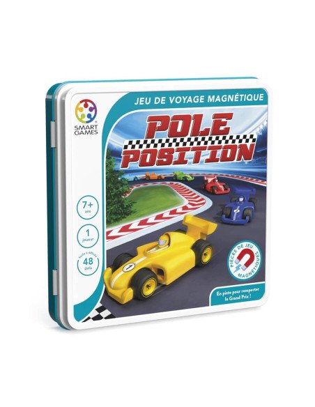Pole position - Logique et Puzzles - Smart Games - cover - couverture - boîte Pole position - Logique et Puzzles - Smart Games - cover - couverture - boîte
